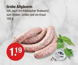 V Markt Grobe allgäuerin Angebot
