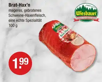 V Markt Wiesbauer brat-hax'n Angebot