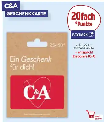Netto Marken-Discount C&a geschenkkarte Angebot