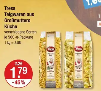 V Markt Tress teigwaren aus großmutters küche Angebot