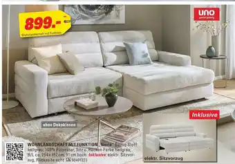 Höffner Uno wohnlandschaft mit funktion Angebot
