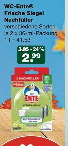 V Markt Wc-ente frische siegel nachfüller Angebot