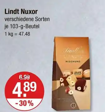 V Markt Lindt nuxor Angebot