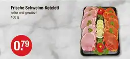 V Markt Frische schweine-kotelett natur Angebot