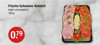 V Markt Frische schweine-kotelett natur Angebot