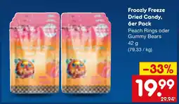 Netto Marken-Discount Froozly freeze dried candy, 6er pack Angebot