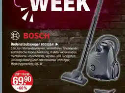 V Markt Bosch bodenstaubsauger bgds2ba1 Angebot