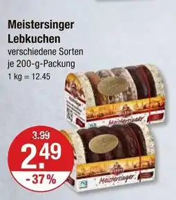 V Markt Meistersinger lebkuchen Angebot