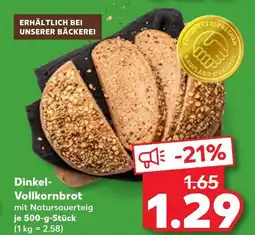Kaufland Dinkel-vollkornbrot Angebot