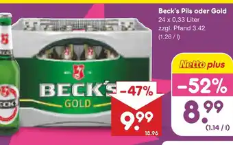 Netto Marken-Discount Beck's pils Angebot