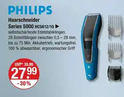 V Markt Philips haarschneider series 5000 hc5612/15 Angebot