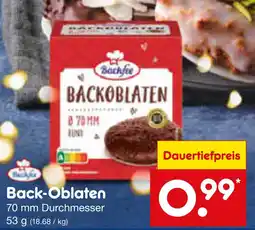 Netto Marken-Discount Backfee back-oblaten Angebot