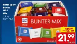 Netto Marken-Discount Ritter sport bunter mini mix Angebot