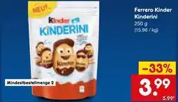 Netto Marken-Discount Ferrero kinder kinderini Angebot