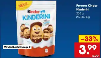 Netto Marken-Discount Ferrero kinder kinderini Angebot