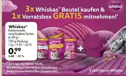 V Markt Whiskas katzensnacks Angebot