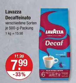 V Markt Lavazza decaffeinato Angebot