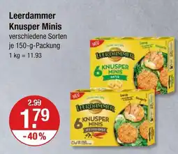 V Markt Leerdammer knusper minis natur Angebot