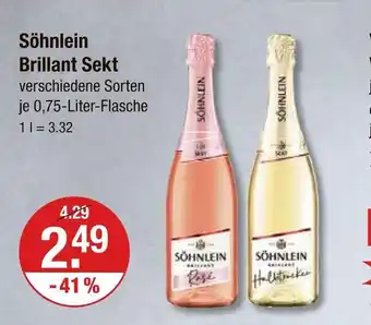 V Markt Söhnlein brillant sekt rosé Angebot