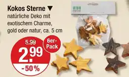 V Markt Kokos sterne Angebot