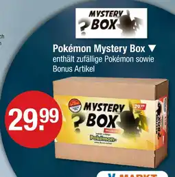V Markt Pokémon mystery box Angebot