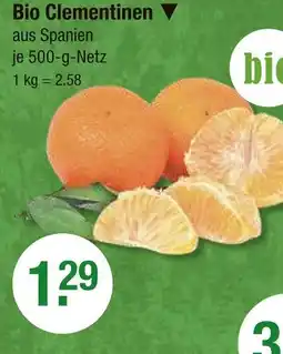 V Markt Bio clementinen Angebot