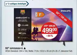V Markt Philips 55pus8500/12 Angebot
