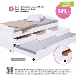 Höffner Funktionsbett luigo Angebot