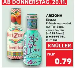 Kaufland Arizona iced tea peach Angebot