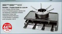 V Markt Emerio raclette- / fondue-kombi rg-124930 Angebot