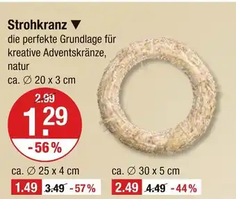 V Markt Strohkranz Angebot