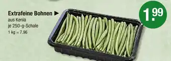 V Markt Extrafeine bohnen Angebot