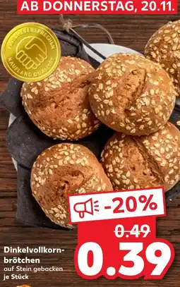 Kaufland Dinkelvollkornbrötchen Angebot