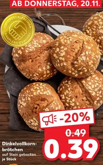 Kaufland Dinkelvollkornbrötchen Angebot