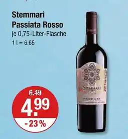 V Markt Stemmari passiata rosso Angebot