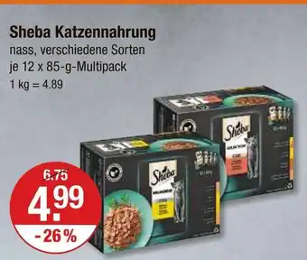 V Markt Sheba katzennahrung Angebot