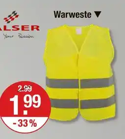 V Markt Walser warnweste Angebot