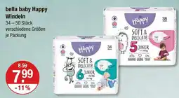 V Markt Bella baby happy soft & delicate 5 junior Angebot