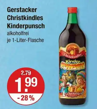 V Markt Gerstacker christkindles kinderpunsch Angebot