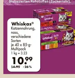 V Markt Whiskas katzennahrung, nass Angebot