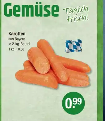 V Markt Karotten Angebot