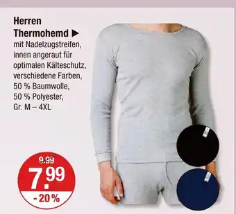 V Markt Herren thermohemd Angebot