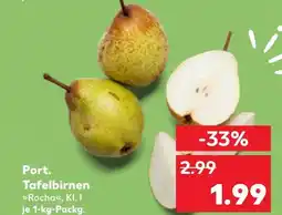 Kaufland Port. tafelbirnen rocha Angebot