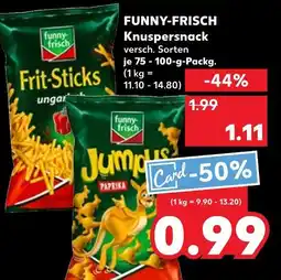Kaufland Funny-frisch frit-sticks ungarisch Angebot