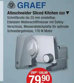 V Markt Graef allesschneider sliced kitchen g50 Angebot