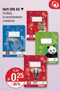 V Markt Heft din a5 Angebot