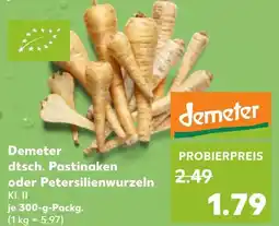 Kaufland Demeter dtsch. pastinaken Angebot