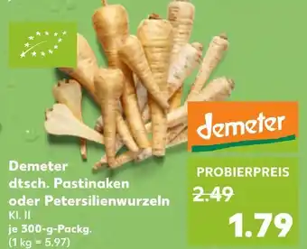 Kaufland Demeter dtsch. pastinaken Angebot