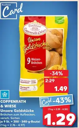 Kaufland Coppenrath & wiese unsere goldstücke Angebot
