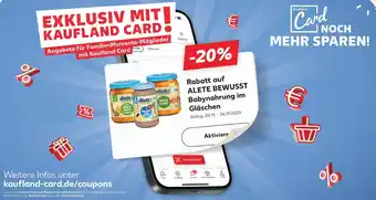 Kaufland Alete bewusst kartoffel-gemüse mit hühnchen Angebot